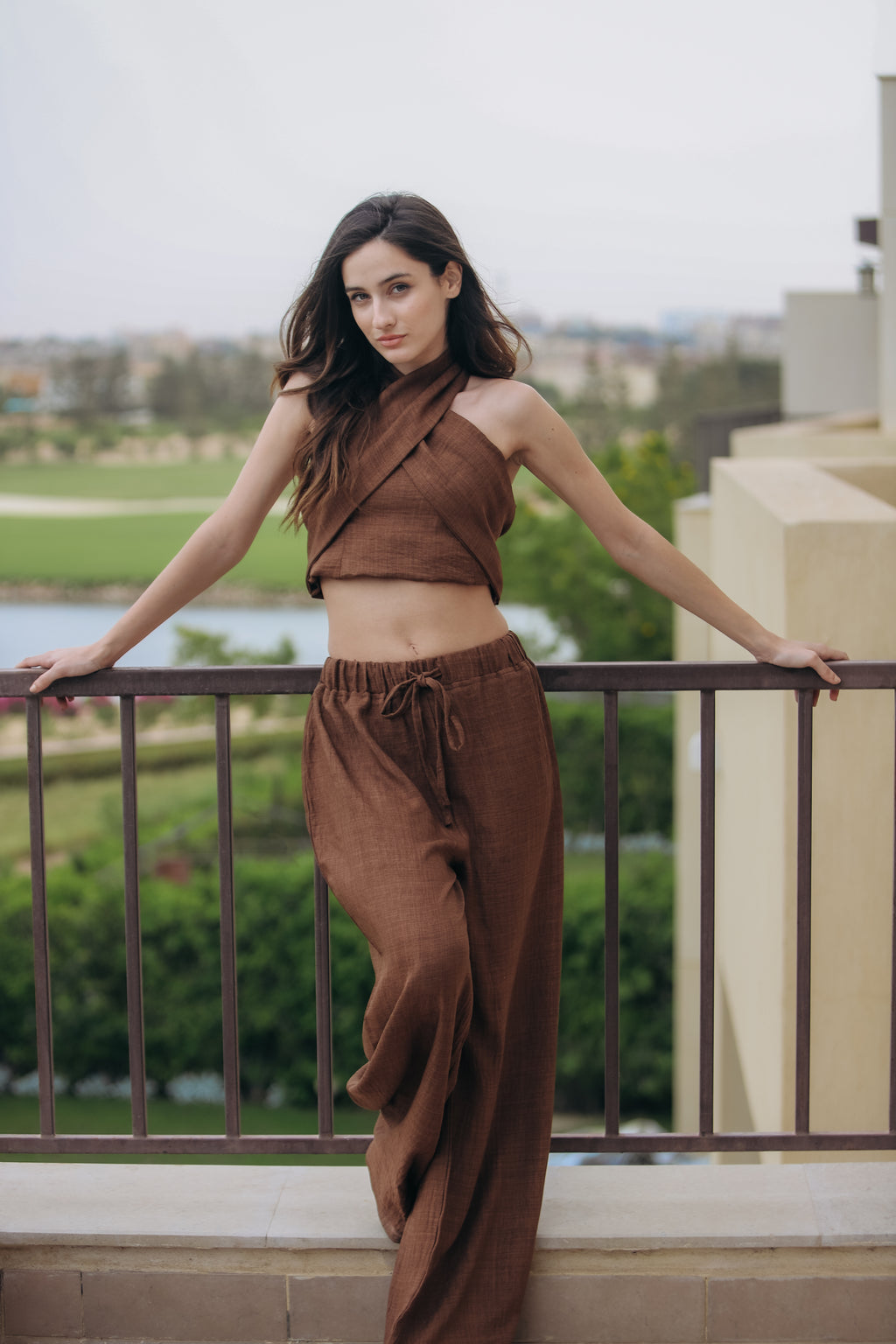 Oversize Linen Pants