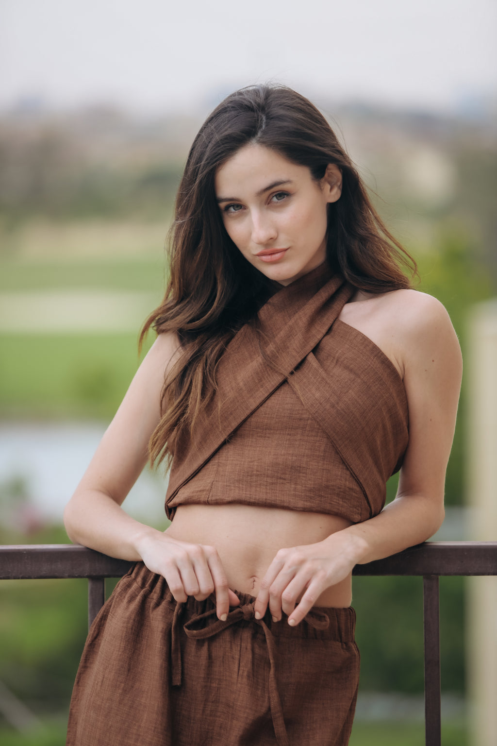 Multi_way linen top