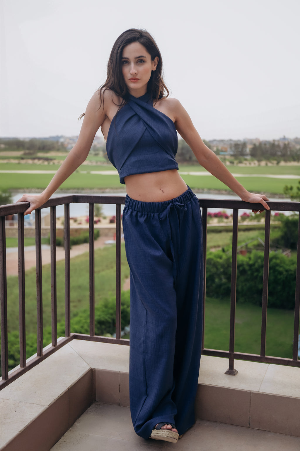Oversize Linen Pants