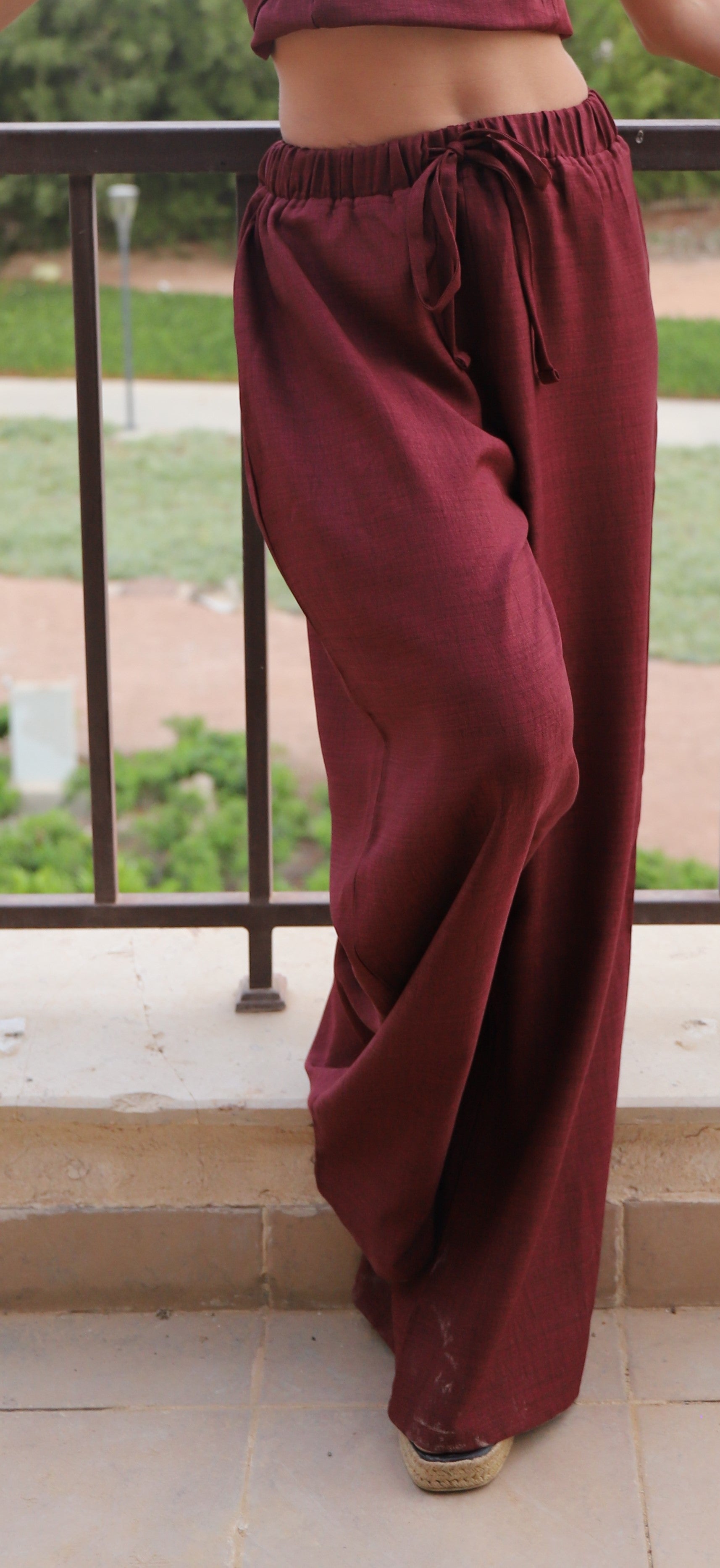 Oversize Linen Pants