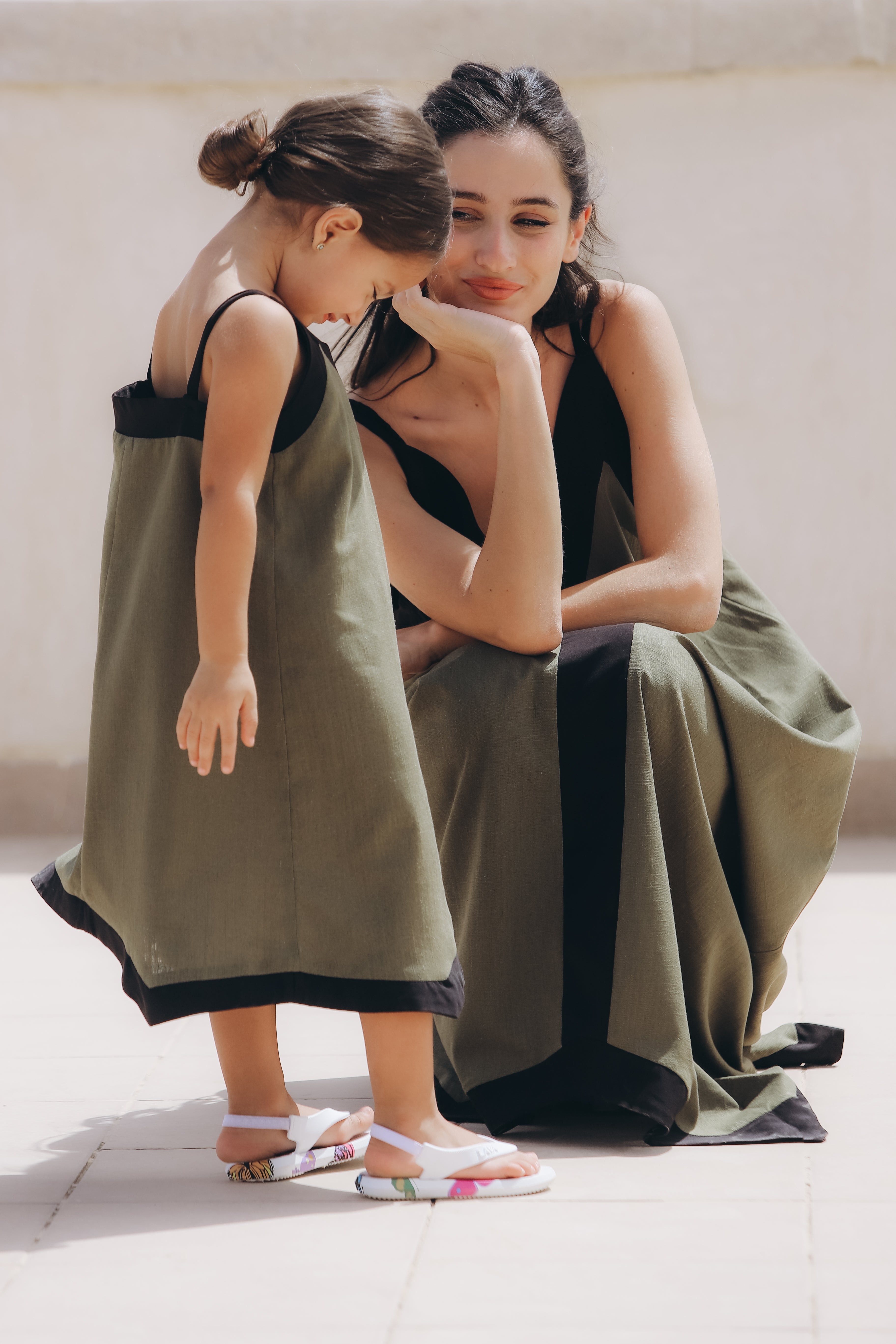 Linen Dress for Girls