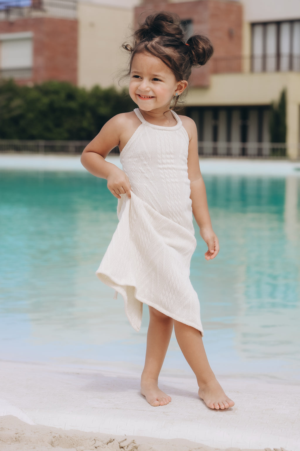 Knitwear dress for Girls