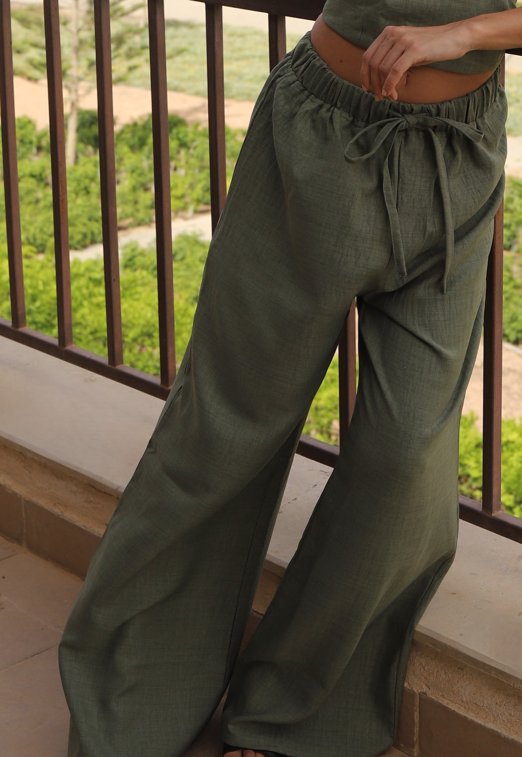 Oversize Linen Pants