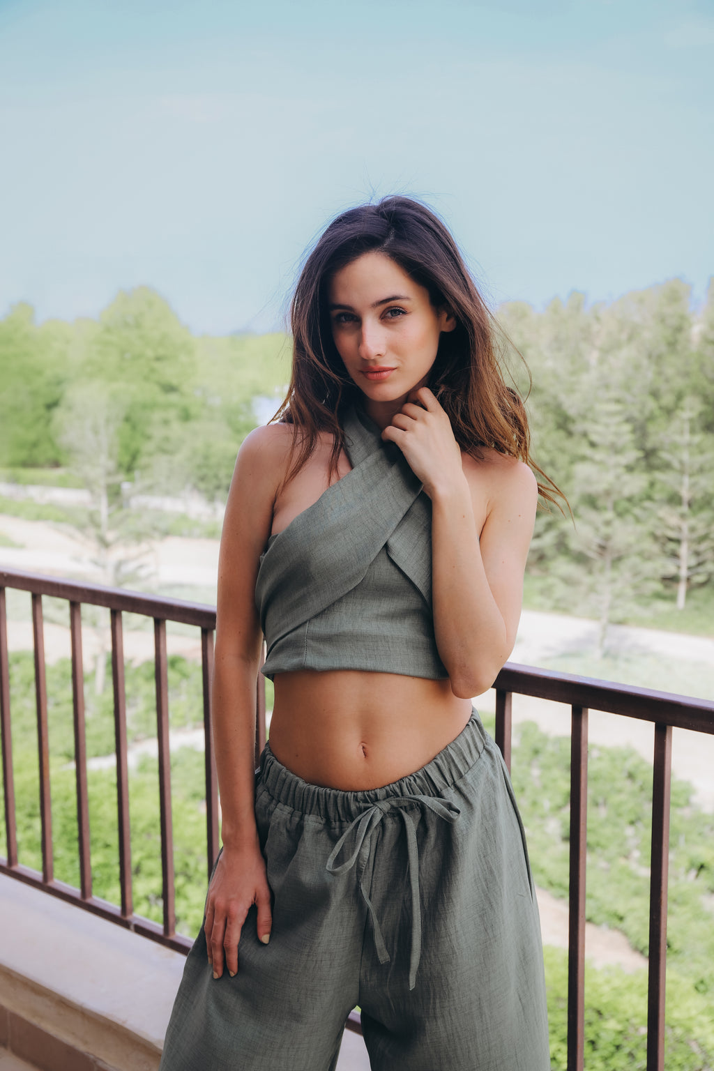Multi_way linen top