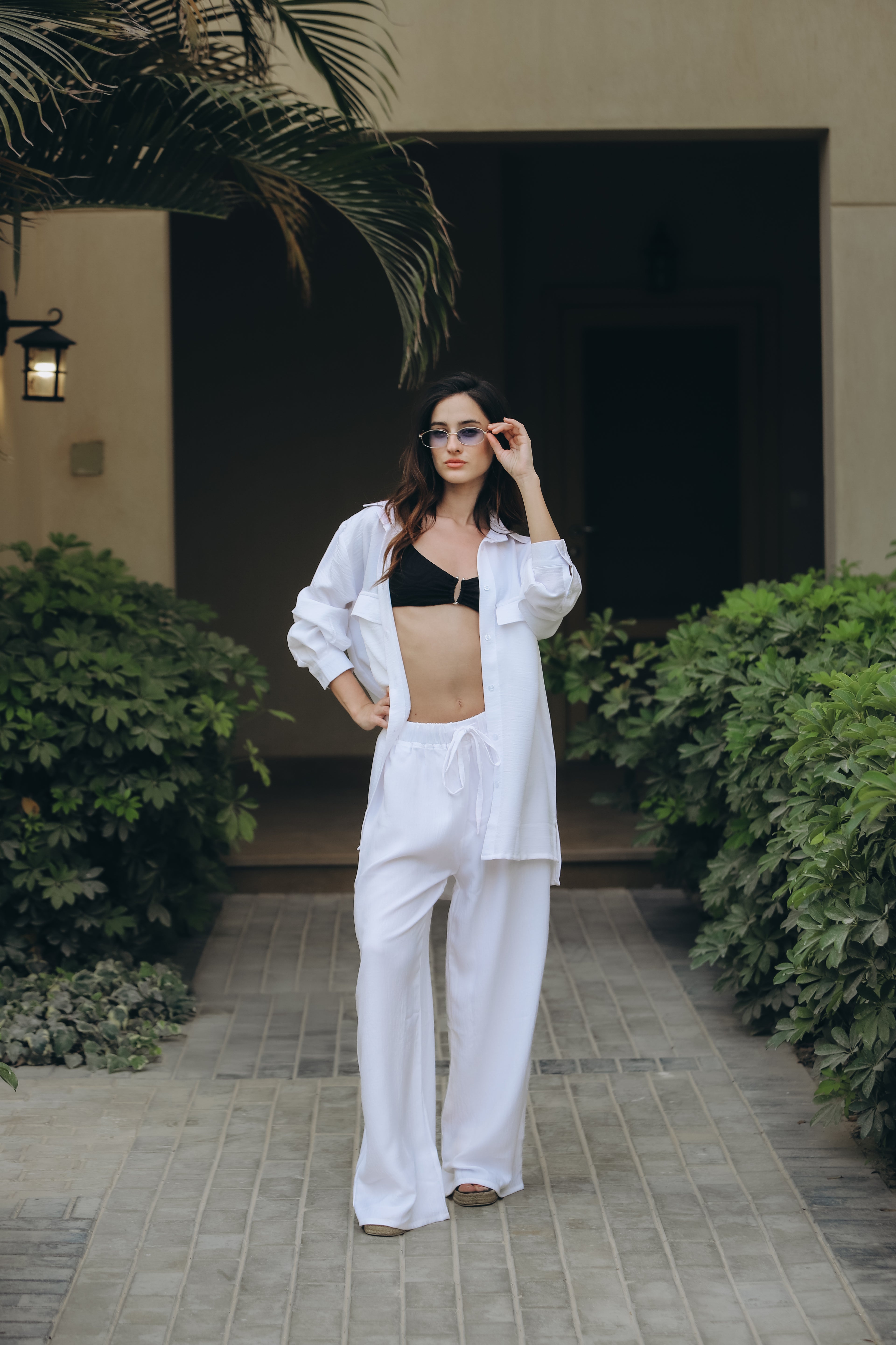 Oversize Linen Pants