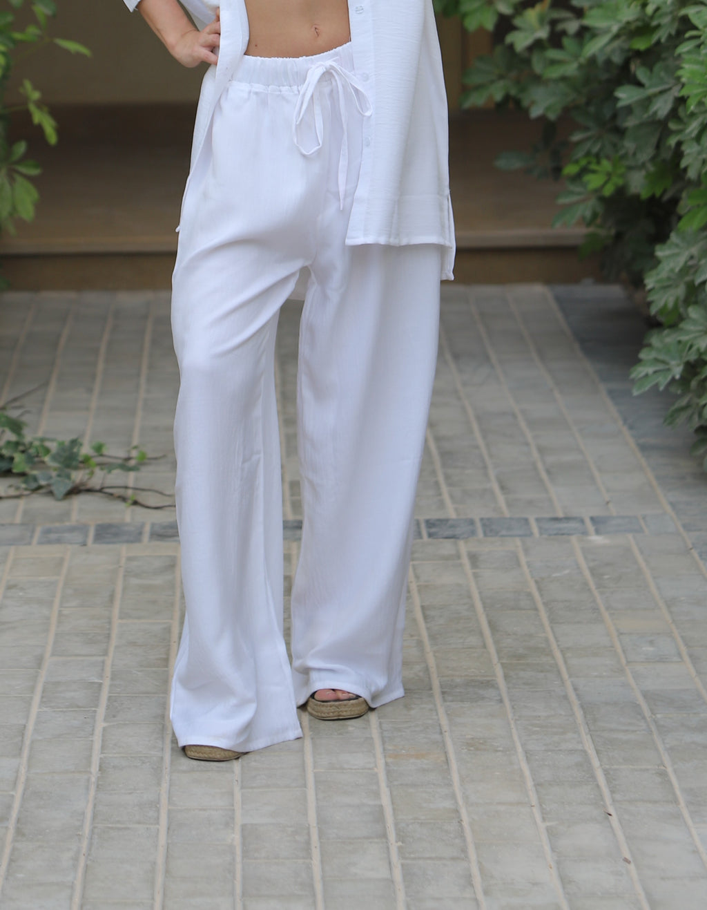 Oversize Linen Pants