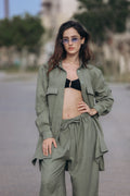 Long sleeve linen shirt